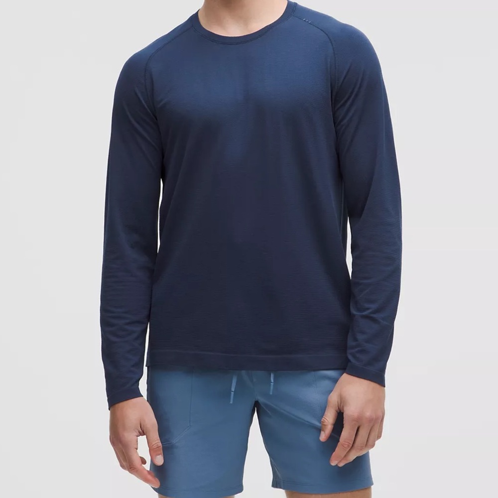 lululemon long sleeve | xxl men’s navy